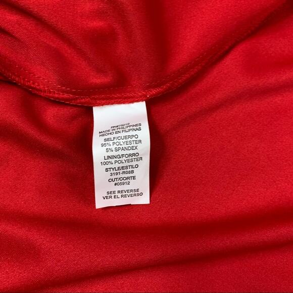 City Studio Jessica Rabbit lace mermaid sheath evening gown maxi dress, 9 NWT - Picture 10 of 15